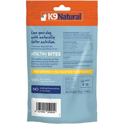 K9 Natural Freeze Dried Chicken Bites Dog Treats 1.76oz - Poudre Pet & Feed Supply 2